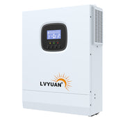 LVYUAN All-in-one Solar Hybrid Charger Inverter Built in 3000W 24V Pure Sine Wave Power Inverter and 60A MPPT Solar Controller for Off-Grid System