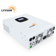 LVYUAN All-in-one Solar Hybrid Charger Inverter Built in 3000W 24V Pure Sine Wave Power Inverter and 60A MPPT Solar Controller for Off-Grid System