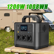 LVYUAN 1200W Portable Power Station Household Outdoor Dual Use Backup Power ac dc Output Power Supply