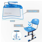LVYUAN Height Adjustable Children's Desk.Kids Desk.Desk Chair
