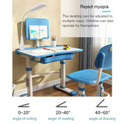 LVYUAN Height Adjustable Children's Desk.Kids Desk.Desk Chair