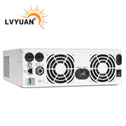 LVYUAN All-in-one Solar Hybrid Charger Inverter Built in 3000W 24V Pure Sine Wave Power Inverter and 80A MPPT Solar Controller for Off-Grid System