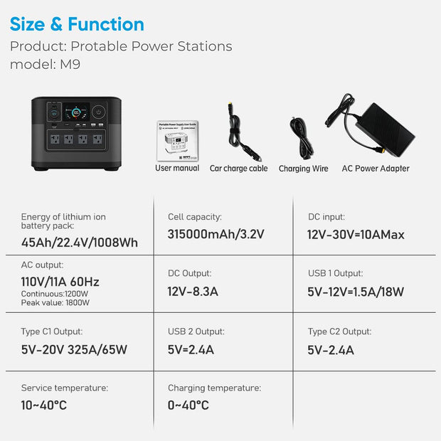 LVYUAN Portable Power Station 600W, 568Wh Backup Lithium Battery, 110V/600W  Pure Sine Wave AC Outlet, Solar Generator for Outdoors Camping Travel