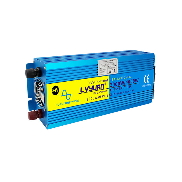 LVYUAN Voltage Converter 2000W/4000W 24V 220V/230V/240V Pure Sine Wave