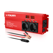 Lvyuan 1000W Power Inverter DC 12V to AC 230V with LED Display