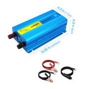1000W Pure Sine Wave Inverter DC 12V to AC 110V with Remote