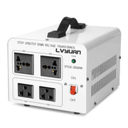 LVYUAN 2500W Voltage Transformer Step Up 110V to 220V, Step Down 220V to 110V Voltage Converter